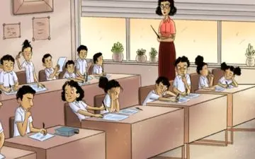 با نگاه به تصویر بگو ببینم کدام دانش آموز متقلبه؟ هوش خودت رو بسنج