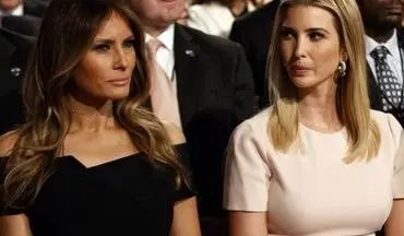 نوع حجاب دختر و همسر ترامپ در عربستان/ قیافه ایوانکا دیدنی می شود