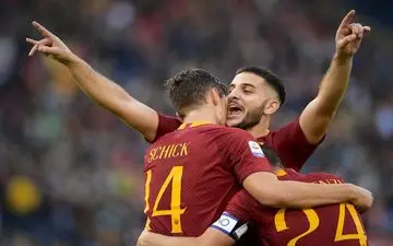 برتری قاطع رم و صعود به رده ششم جدول سری A