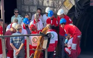 رئیس هلال احمر عازم طبس شد

