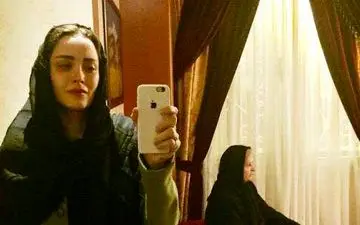 عکس یواشکی بهنوش طباطبایی از مادرش! + عکس