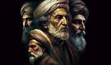 بازسازی چهره شاعران نامدار ایرانی توسط هوش مصنوعی+عکس 