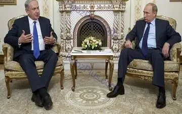 دیدار و گفت وگوی نتانیاهو و پوتین درباره ایران
