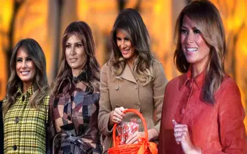 ملانیا ترامپ و استایل‌های هالووینی بی‌نظیرش؛ همه چشم‌ها به جشن هالووین ۲۰۲۵ کاخ سفید!