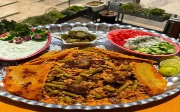 این غذا خیلی دلبره|  استانبولی پلو با گوشت خورشتی