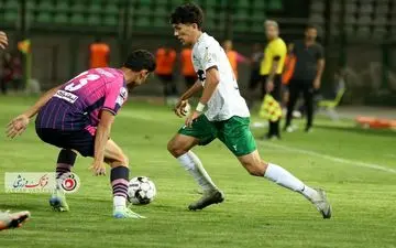 گزارش تصویری / بازگشت آلومینیوم به جدول؛ تک‌گل رحمان جعفری ذوب‌ آهن را به ته جدول برد