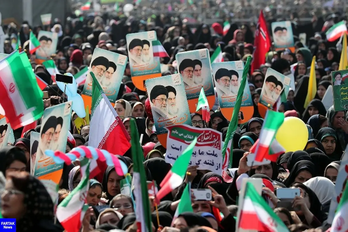  حضور گسترده ملت ایران در جشن چهل سالگی انقلاب