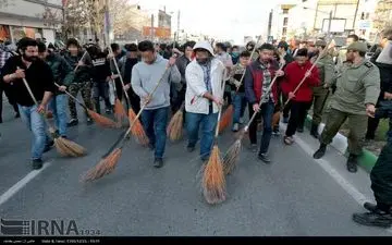 تنبیه اجتماعی دستگیرشدگان چهارشنبه سوری + تصاویر