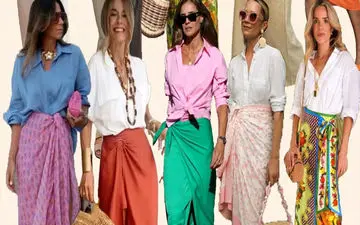 دامن لنگی: ترندی تابستانی که شما را شیک‌تر از همیشه می‌کند!