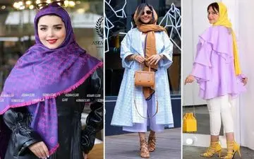رقص رنگ‌ها در بهار 1403: شال و روسری‌های به رنگ سال را بشناسید