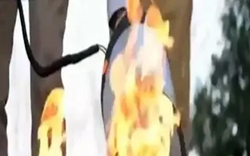 خاموش کردن آتش با امواج صوتی + فیلم