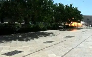 لحظه انفجار در حرم امام خمینی + عکس 