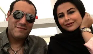  سلفی امیریل ارجمند و همسرش+عکس