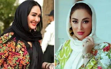 گریه های الهام حمیدی برای پسر نسرین مقانلو + عکس