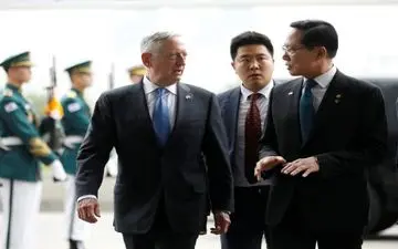  متیس: آمریکا نیروهای خود را در کره جنوبی حفظ می کند