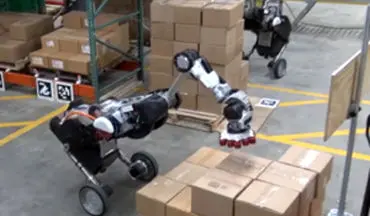 توانایی حیرت انگیز ربات‌ها در جابجایی بسته‌ها + فیلم 