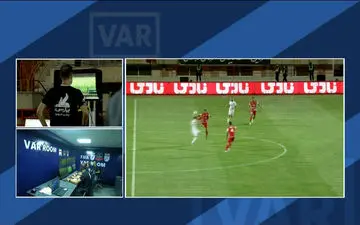 خطای خطرناک مسعود ریگی و دریافت کارت زرد + ویدئو