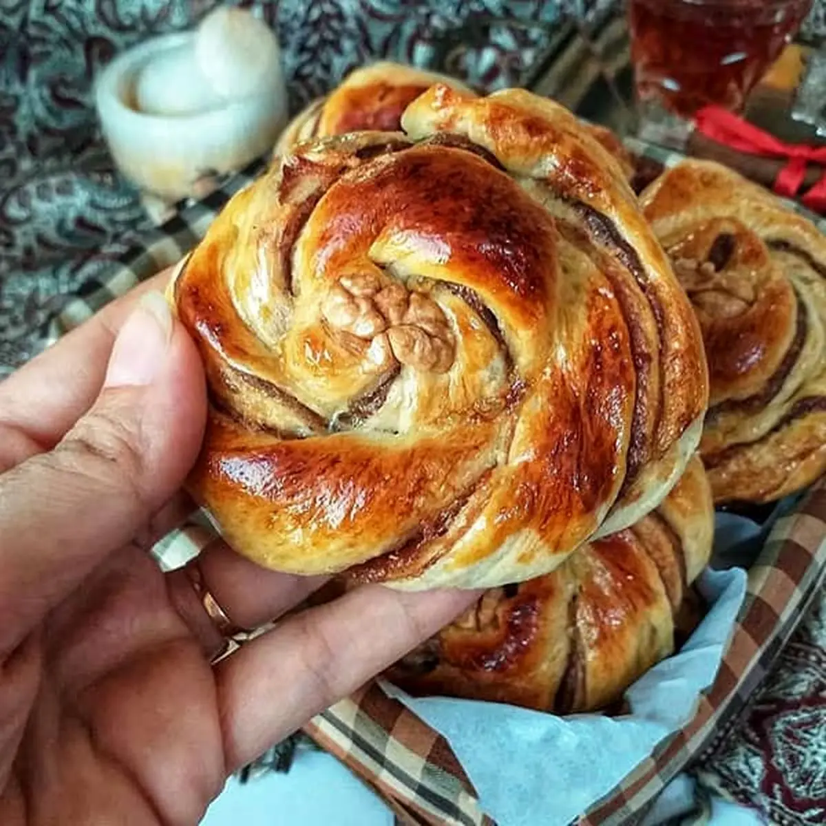 نان خرمایی سنتی با طعم فوق العاده رو این طوری درست کن