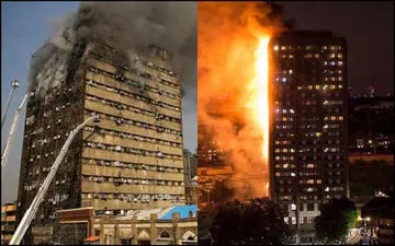 ادعای کشف ۴۲ جسد در یک واحد در برج سوخته گرنفل