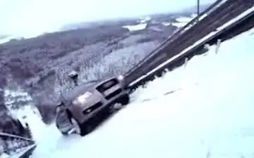 آزمایش عجیب خودوری آئودی در شرایط سخت + فیلم