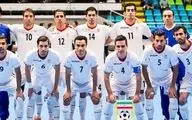 تیم ملی فوتسال در رتبه نخست آسیا و ششم جهان