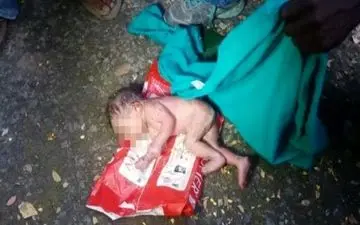 مورچه ها نوزاد دختر را زنده زنده خوردند!  (18+) + تصاویر