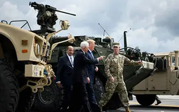 ترامپ برای سرکوب معترضان دست به دامان ارتش شد + فیلم 