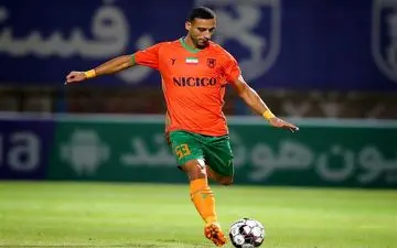 حرکت جالب مدافع عراقی مس رفسنجان برای حمایت از مردم فلسطین + عکس