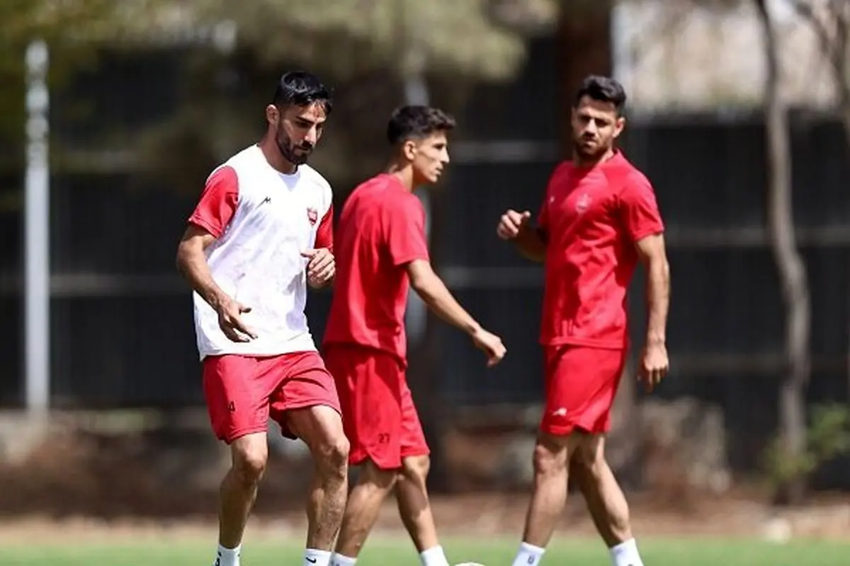 پرسپولیسی ها دو بخش تمرین کردند