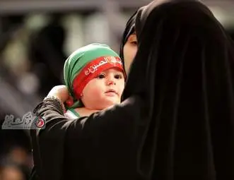  مراسم شیر خوارگان حسینی در مصلی تهران 
