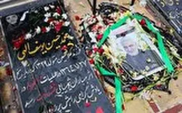 اولین فیلم از آماده سازی آرامگاه ابدی حاج قاسم 