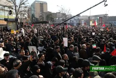 راهپیمایی وداع با سردار سلیمانی