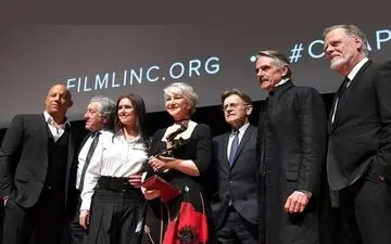 جشن جایزه چاپلین برگزار شد/ تجلیل از هلن میرن با حضور دنیرو