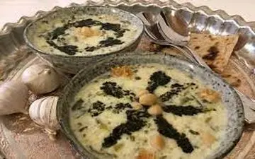 این آش واقعا تکه | طرز تهیه آش دوغا !