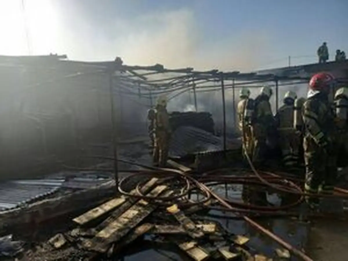 آتش‌سوزی چند باب سوله در اسلامشهر
