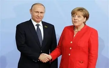  پوتین و مرکل امکان دور زدن تحریم‌های آمریکا را بررسی می‌کنند