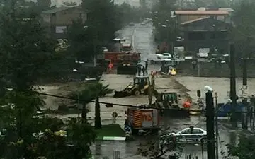  بارندگی شدید در تالش، سیل جاری کرد