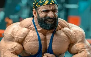 هادی چوپان را در یک ویدیو فوق العاده دیدنی مشاهده کنید/ مسترالمپیا که میگن شوخی نیست!