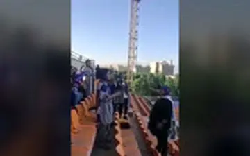 دختران استقلالی بالاخره وارد ورزشگاه شدند!