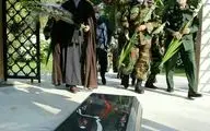 گزارش تصویری از برگزاری مراسم رونمایی مزار شهید گمنام درمحل قرارگاه منطقه ای غرب ارتش 