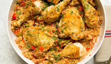 طرز تهیه پلو قرمز کلمبیایی!