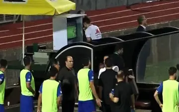 اعلام VAR و ضربه پنالتی برای نساجی + ویدئو