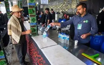  ۱.۵ میلیون بطری آب در مرز خسروی ذخیره می‌شود