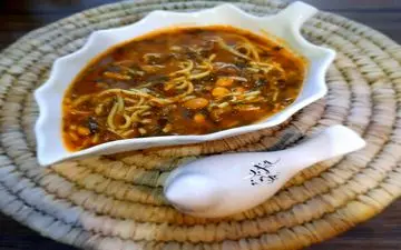 طرز تهیه  آش رشته عدس| یکبار درستش کن ببین چقدر عالیه!