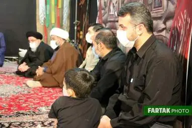 مراسم درگذشت والده مکرمه حجت‌الاسلام  رئیس سازمان گسترش اقتصاد مقاومتی 