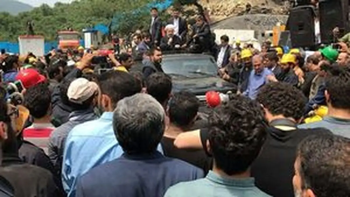 «ال‌بی‌سی»: کارگران ایرانی بر سر روحانی داد زدند