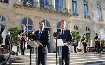 فرانسه به لبنان تجهیزات نظامی می‌دهد