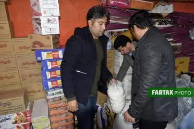 ارسال هفتمین محموله از کمکهای اتاق اصناف و بازاریان خیر کرمانشاه به مناطق سیل زده لرستان