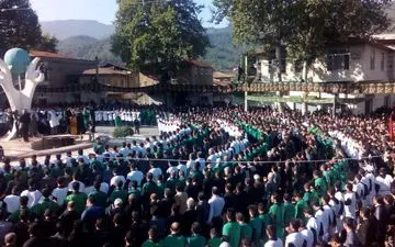 
عزاداری سنتی کفن پوشان رامیان در روز عاشورا + فیلم