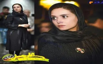 تیپ متفاوت خانم بازیگر در یک عکس